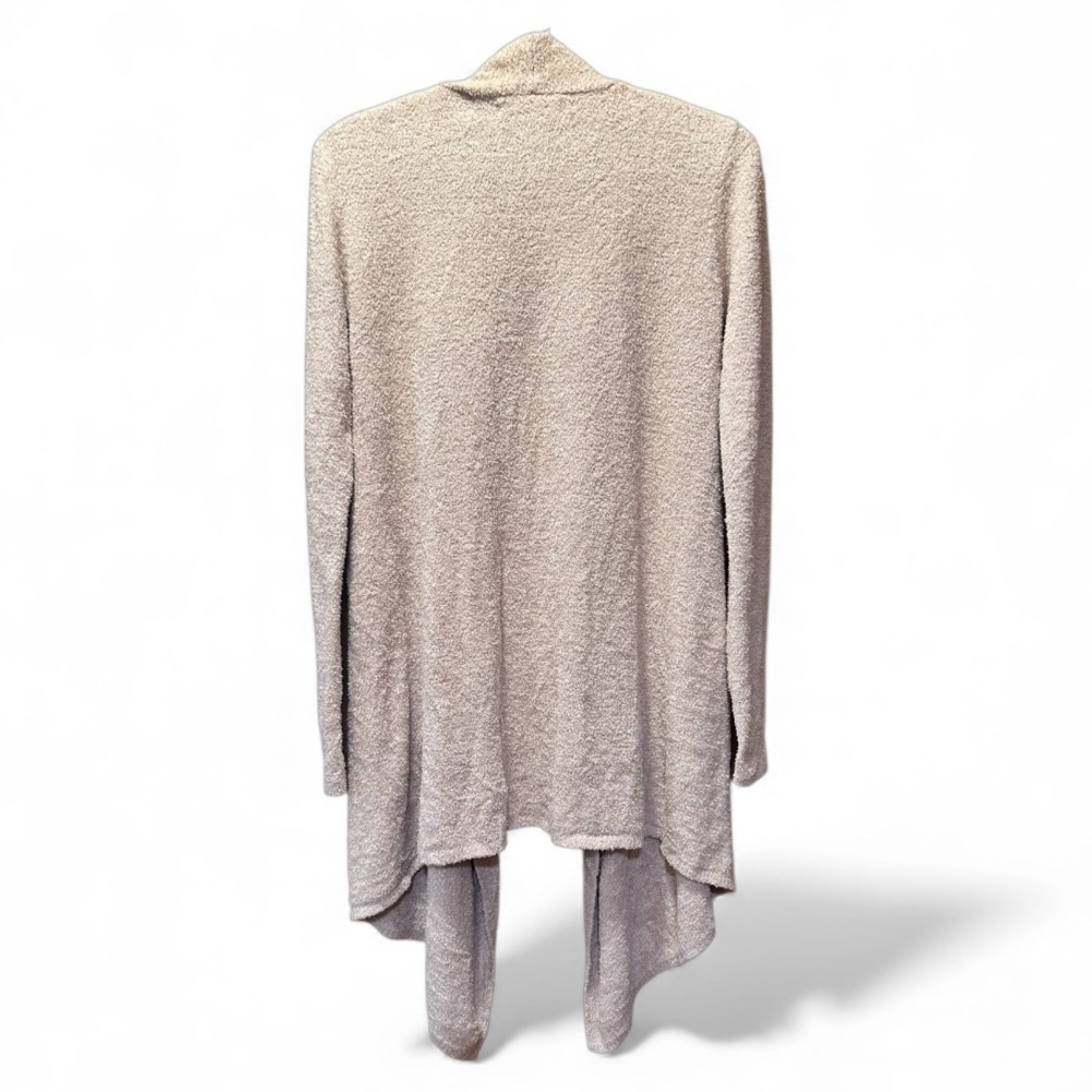 EUC Barefoot Dreams Tan Open Front Sweater - Picture 2 of 3